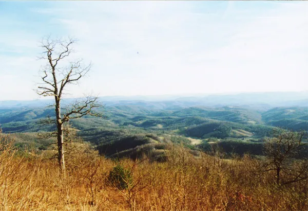 Ausblick auf die Appalachen