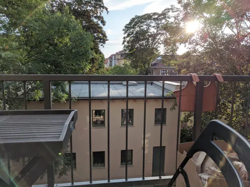 Balkon in Leipzig