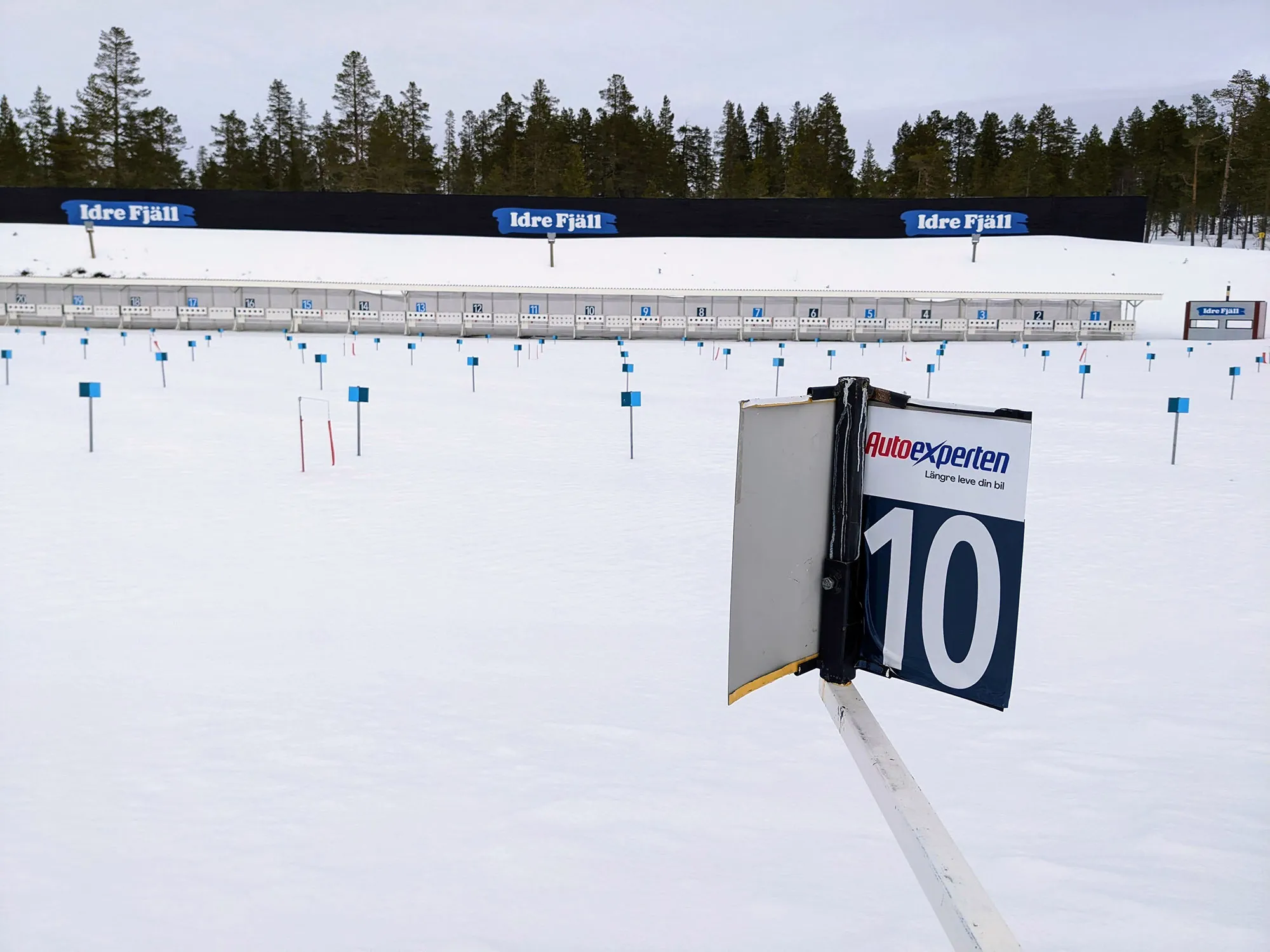 Biathlon-Schießanlage Idre Fjäll