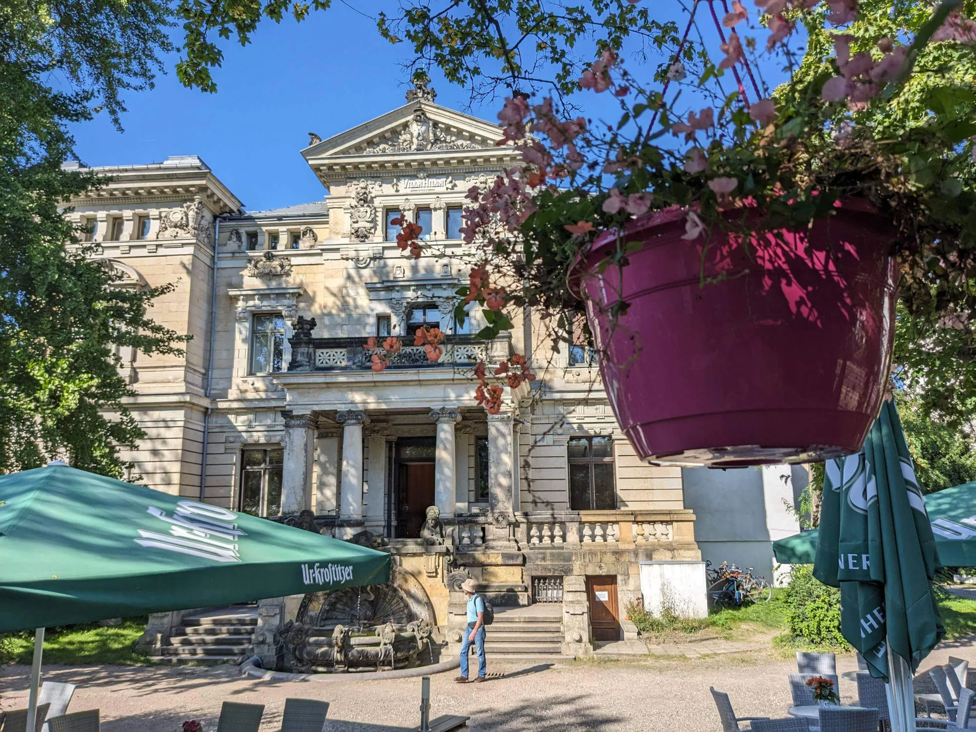 Budde-Haus mit Biergarten