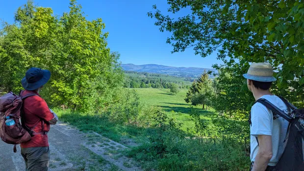 Ausblick zum Brocken