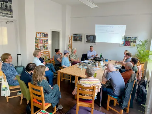 Treffen der AG im Grünen Raum am Kanal