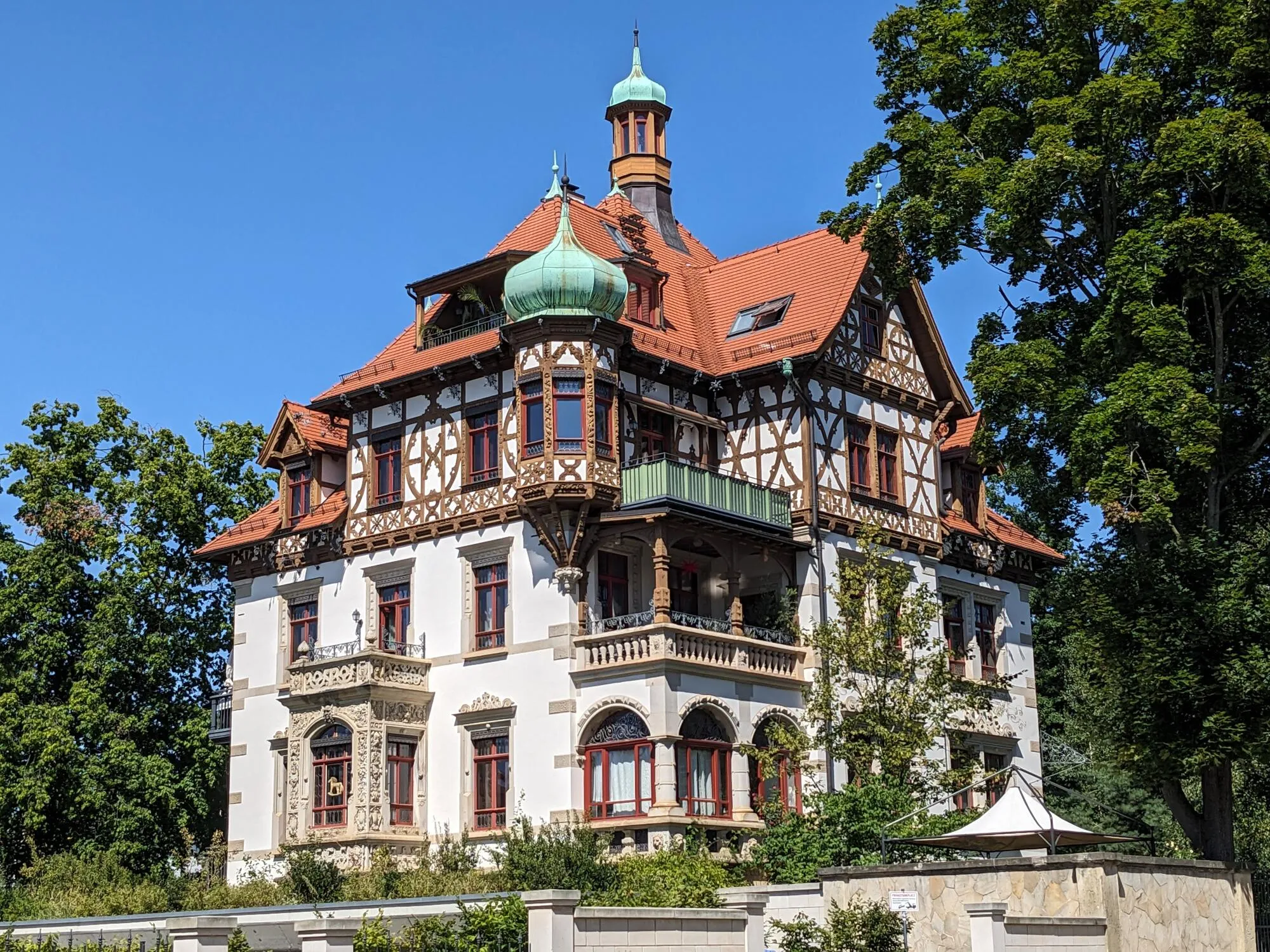 Prächtiges Haus