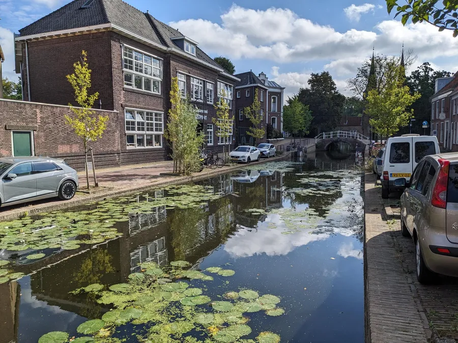 Kanal in Delft