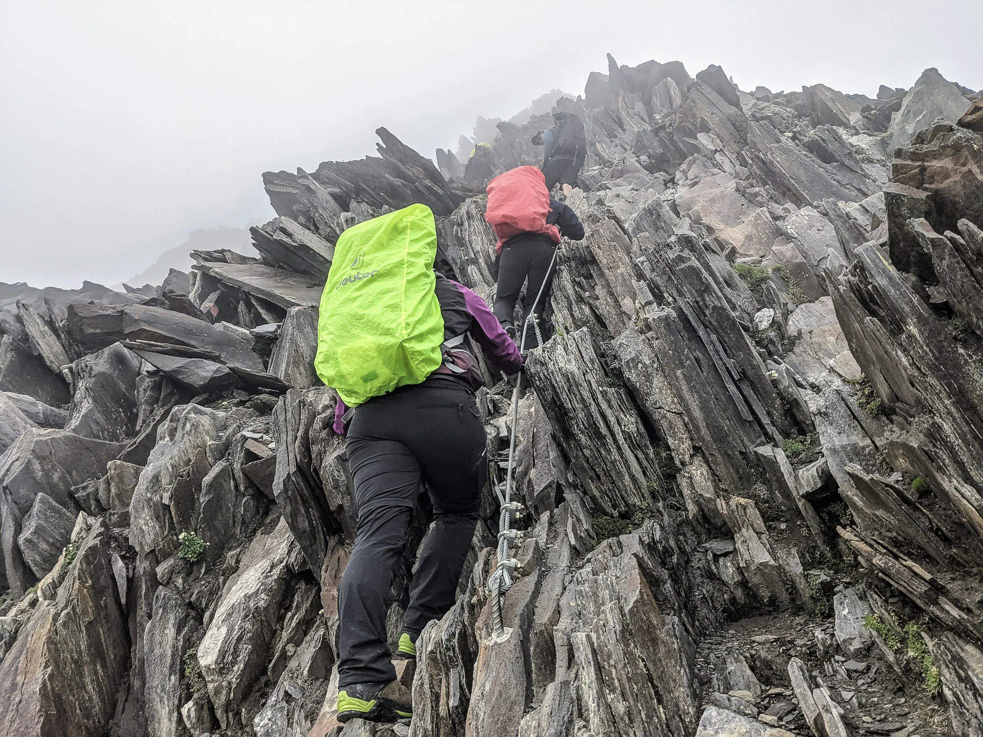 Aufstieg zum Schönbichler Horn