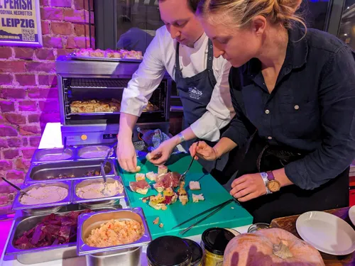 Leckereien am Macis-Stand