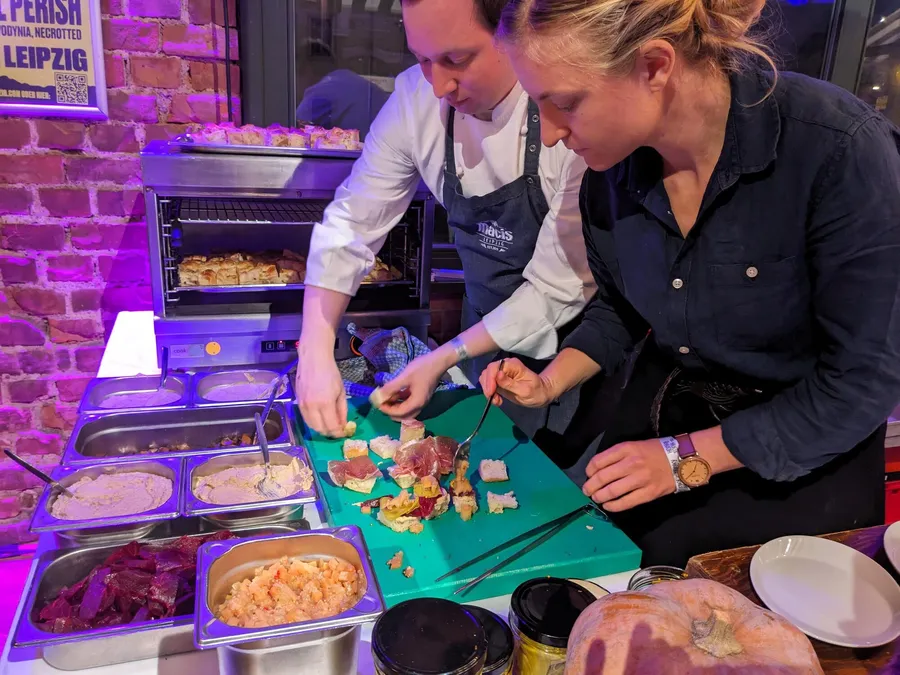 Leckereien am Macis-Stand