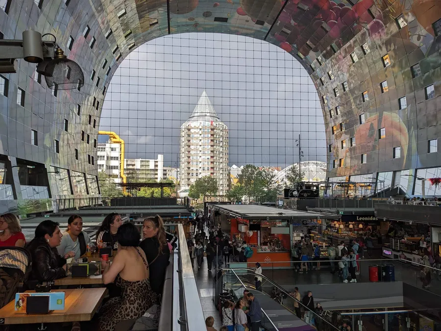 Markthalle, Innenansicht