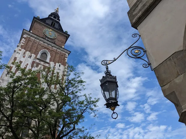Rathausturm auf dem Marktplatz
