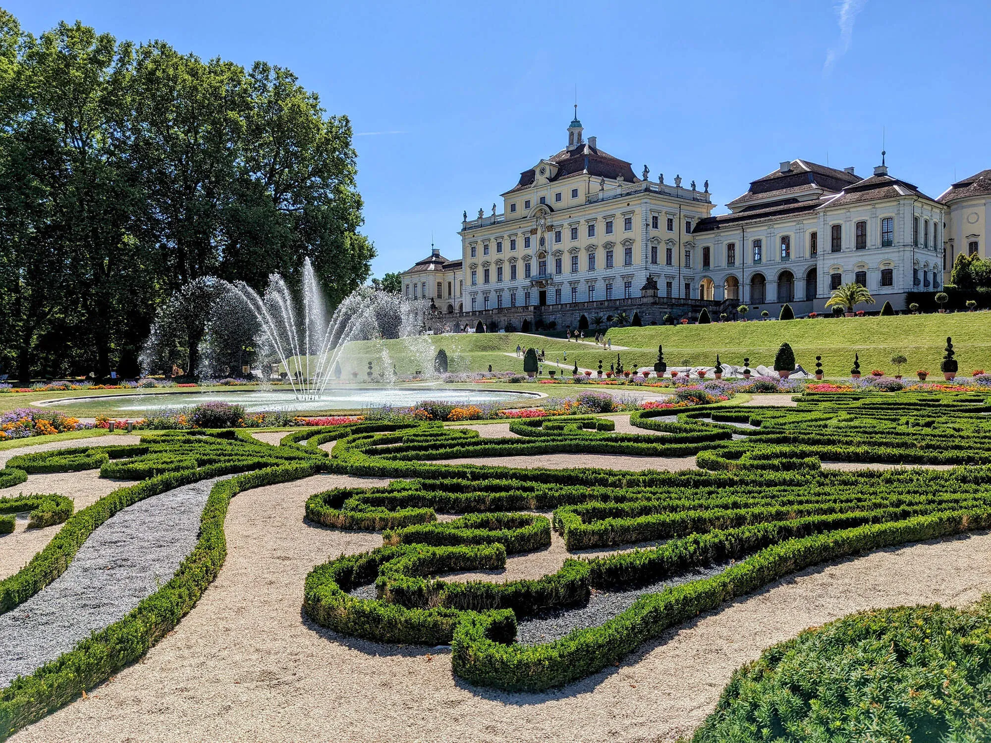 Barockschloss in Ludwigsburg