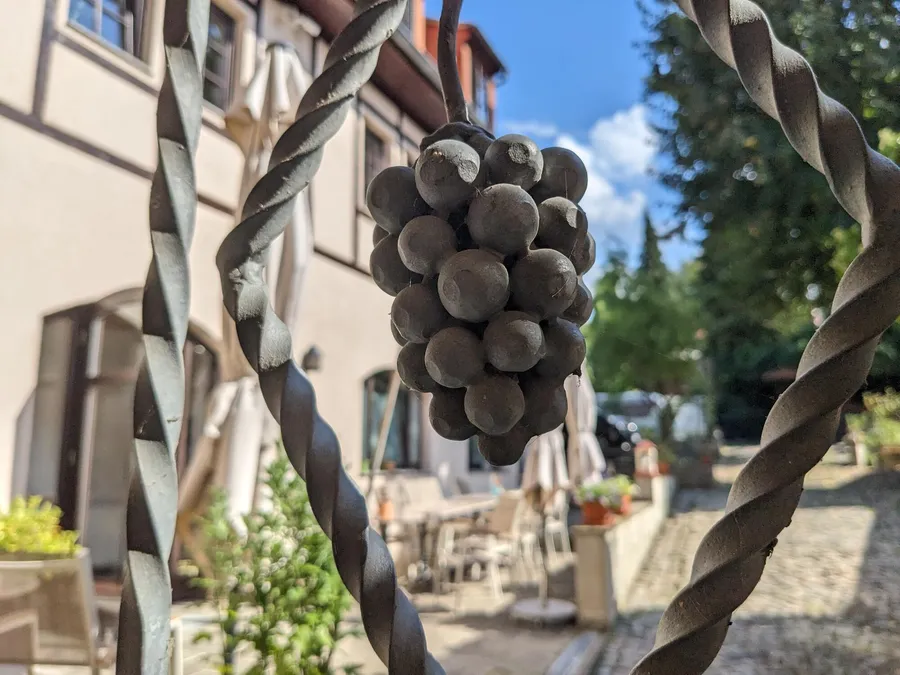 Eingangstor zur Unterkunft