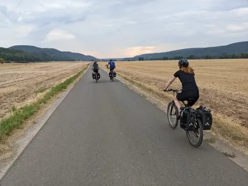 Unterwegs auf dem Saaleradweg
