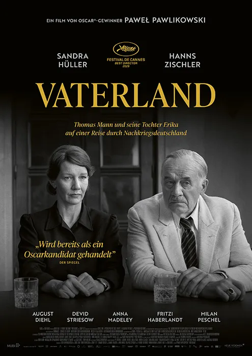 Filmplakat mit Erika und Thomas Mann
