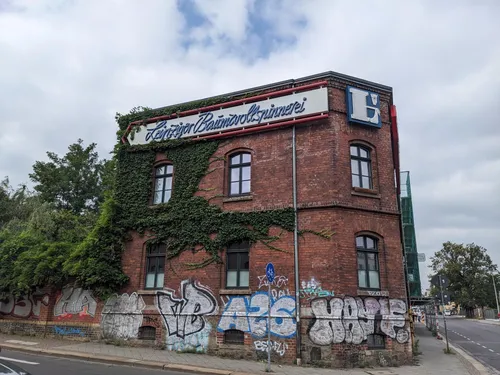 Zufahrt zur Baumwollspinnerei